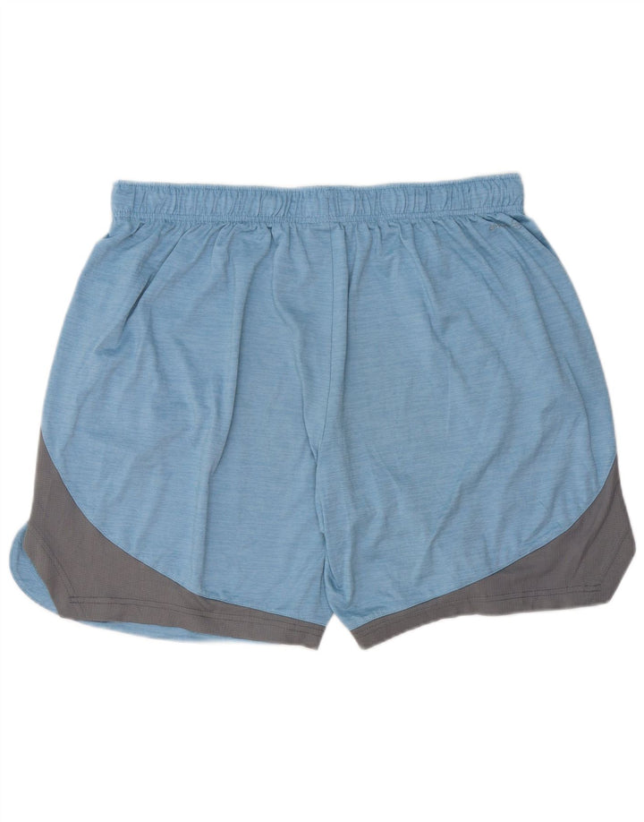 RUSSELL ATHLETIC Pantaloncini sportivi da uomo XL Blu Poliestere color block