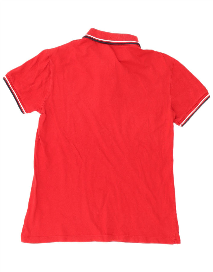 Polo da uomo Fred Perry in cotone rosso medio