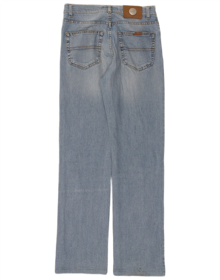 Jeans Dritti Donna Trussardi W29 L31 Cotone Blu
