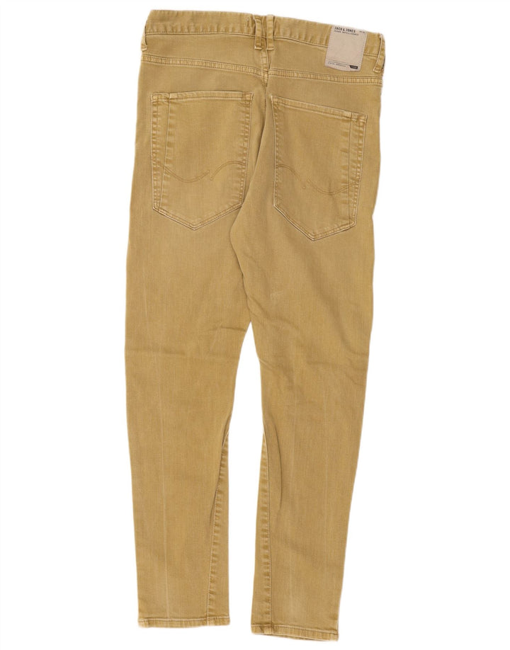 Jeans slim da uomo Jack & Jones W32 L29 cotone kaki