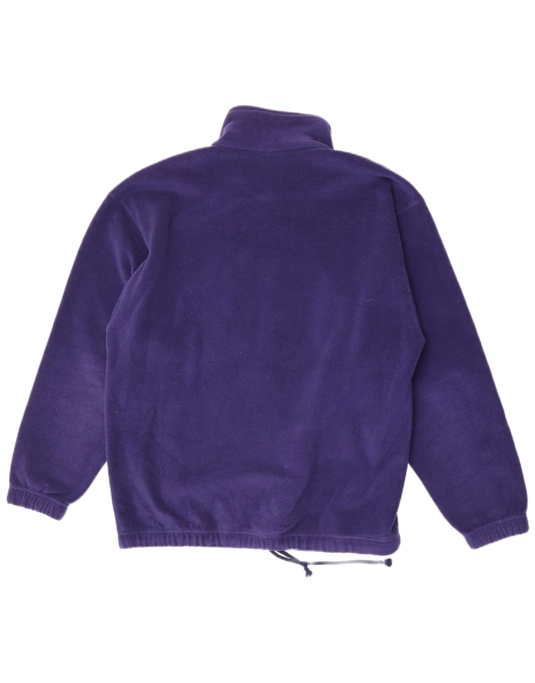 Maglione in pile da uomo con collo con zip Sergio Tacchini grande viola