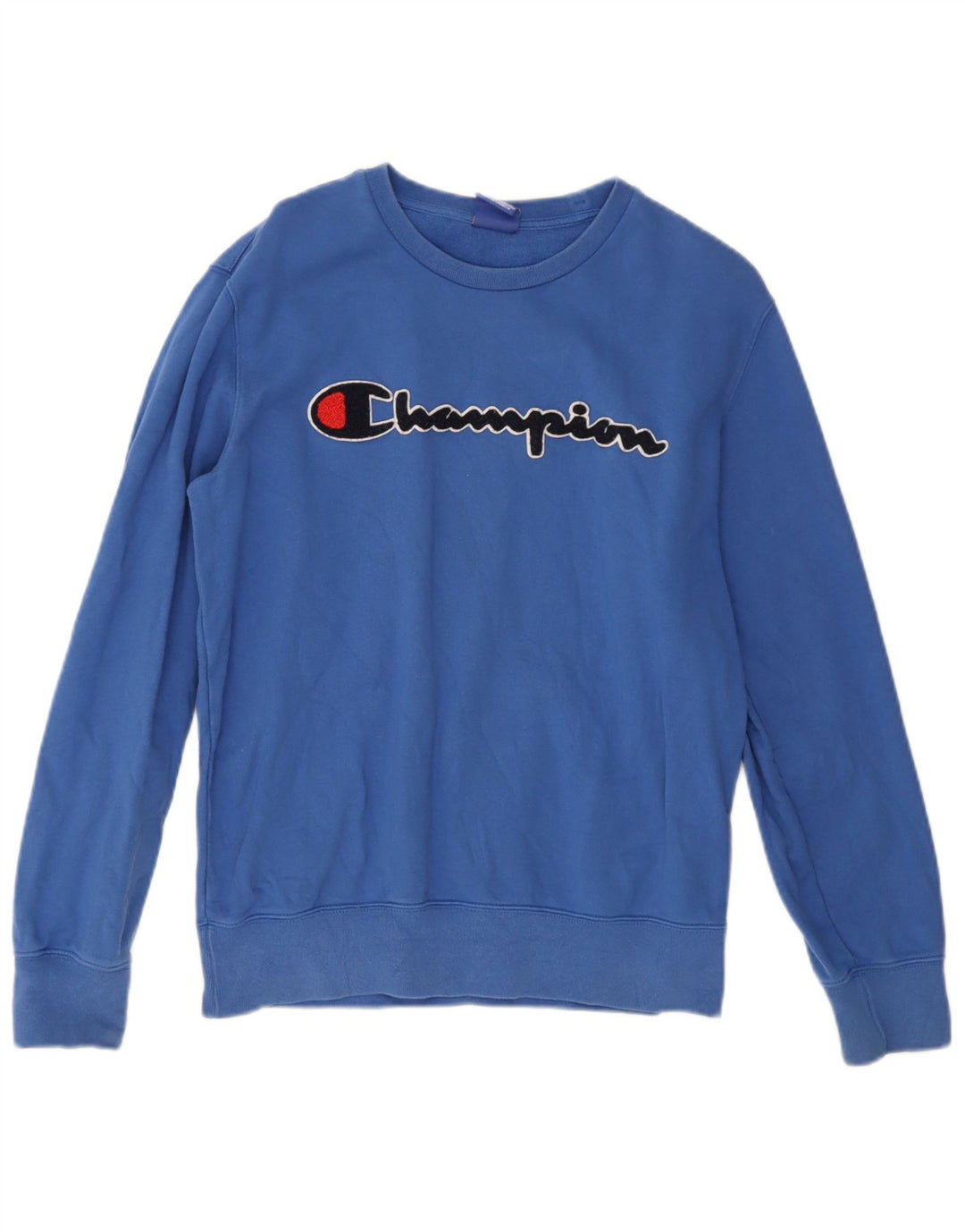 Felpa grafica da uomo Champion blu medio