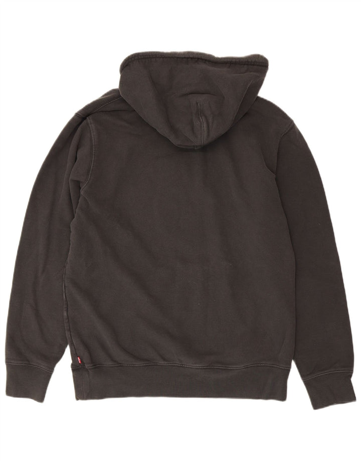 Maglione con cappuccio grafico standard da uomo Levi's in cotone nero medio