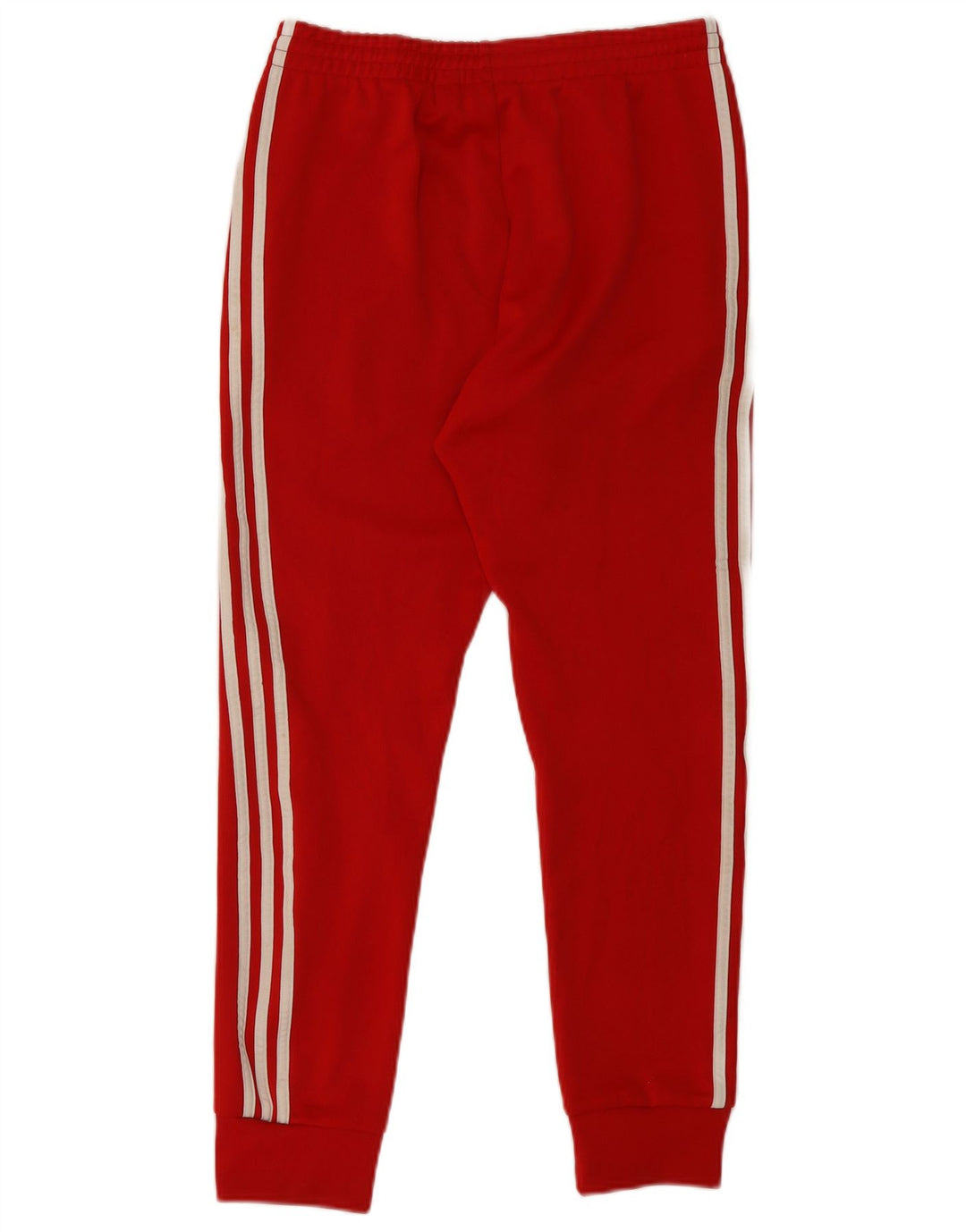 Pantaloni da tuta da uomo Adidas Joggers poliestere rosso medio