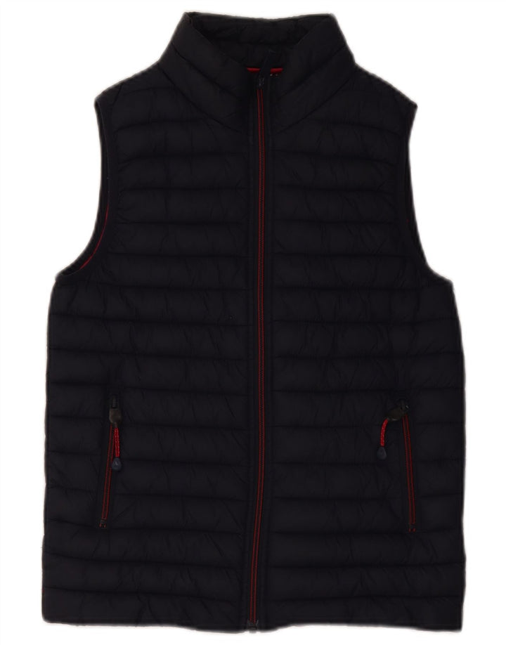 Gilet imbottito per ragazzi Joules 9-10 anni in poliestere blu navy