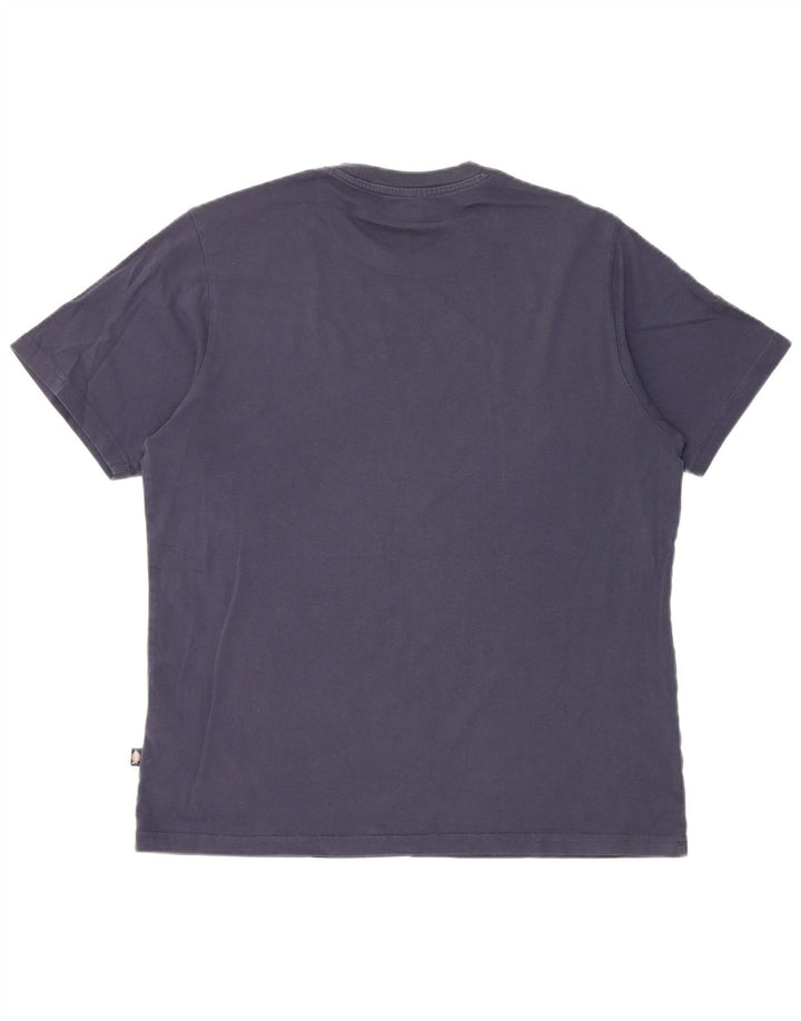 Maglietta da uomo Dickies Top in cotone blu navy medio