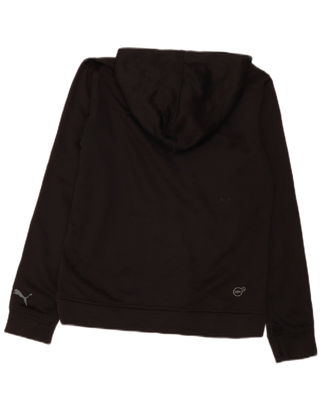 Felpa con cappuccio grafica da ragazzo Puma 12-13 anni grande poliestere nero