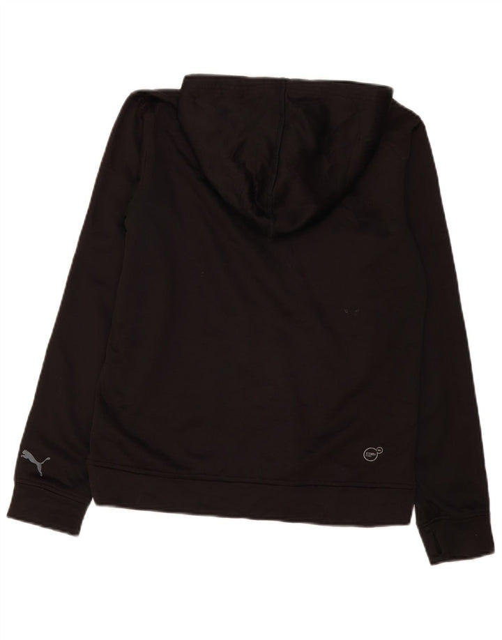 Felpa con cappuccio grafica da ragazzo Puma 12-13 anni grande poliestere nero