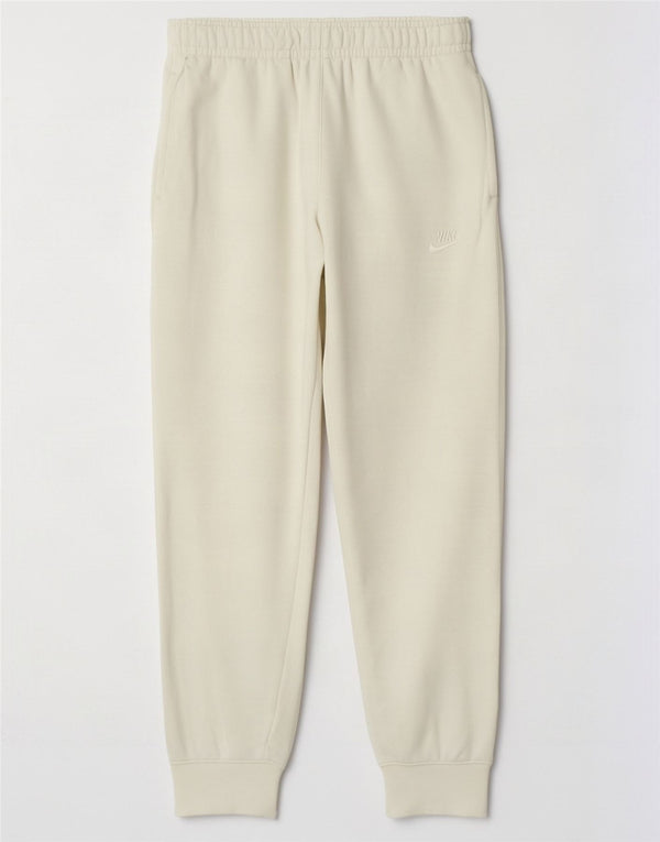 Pantaloni da tuta da donna Nike Joggers UK 10 piccoli cotone bianco