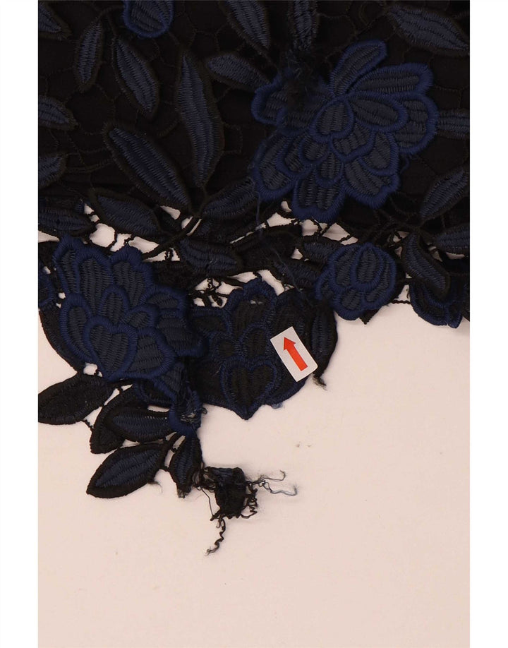 Abito a trapezio da donna Lipsy UK 14 Poliestere floreale medio blu navy