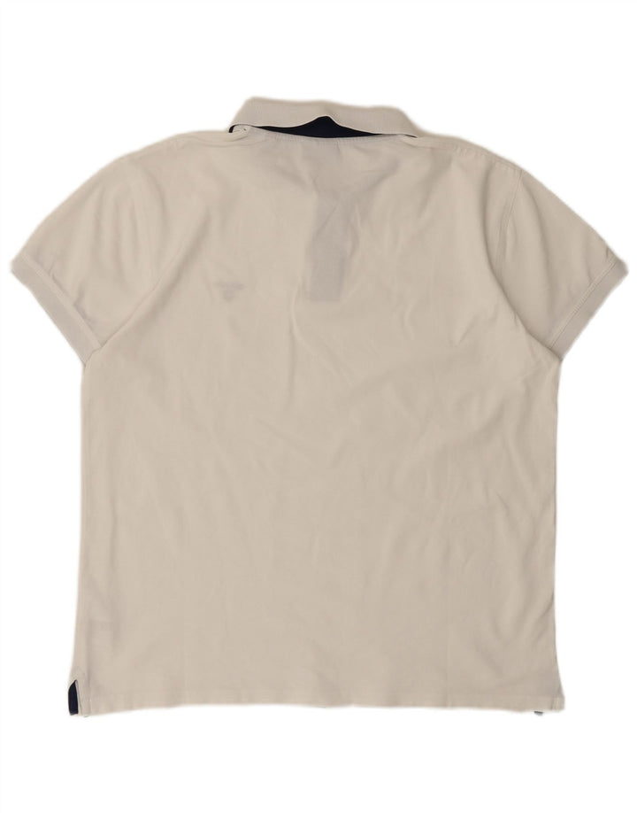 Polo da uomo Gant XL in cotone bianco