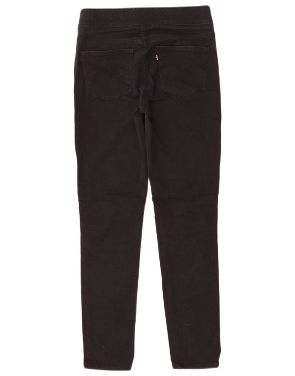 Jeans skinny legging da donna Levi's W27 L30 cotone nero