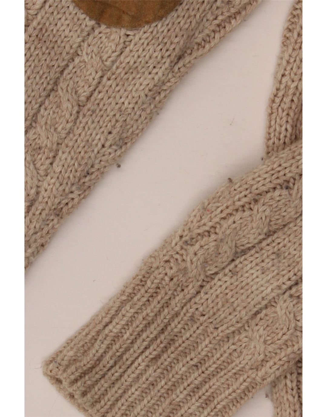 Maglione cardigan da donna Zara UK 14 Acrilico beige medio