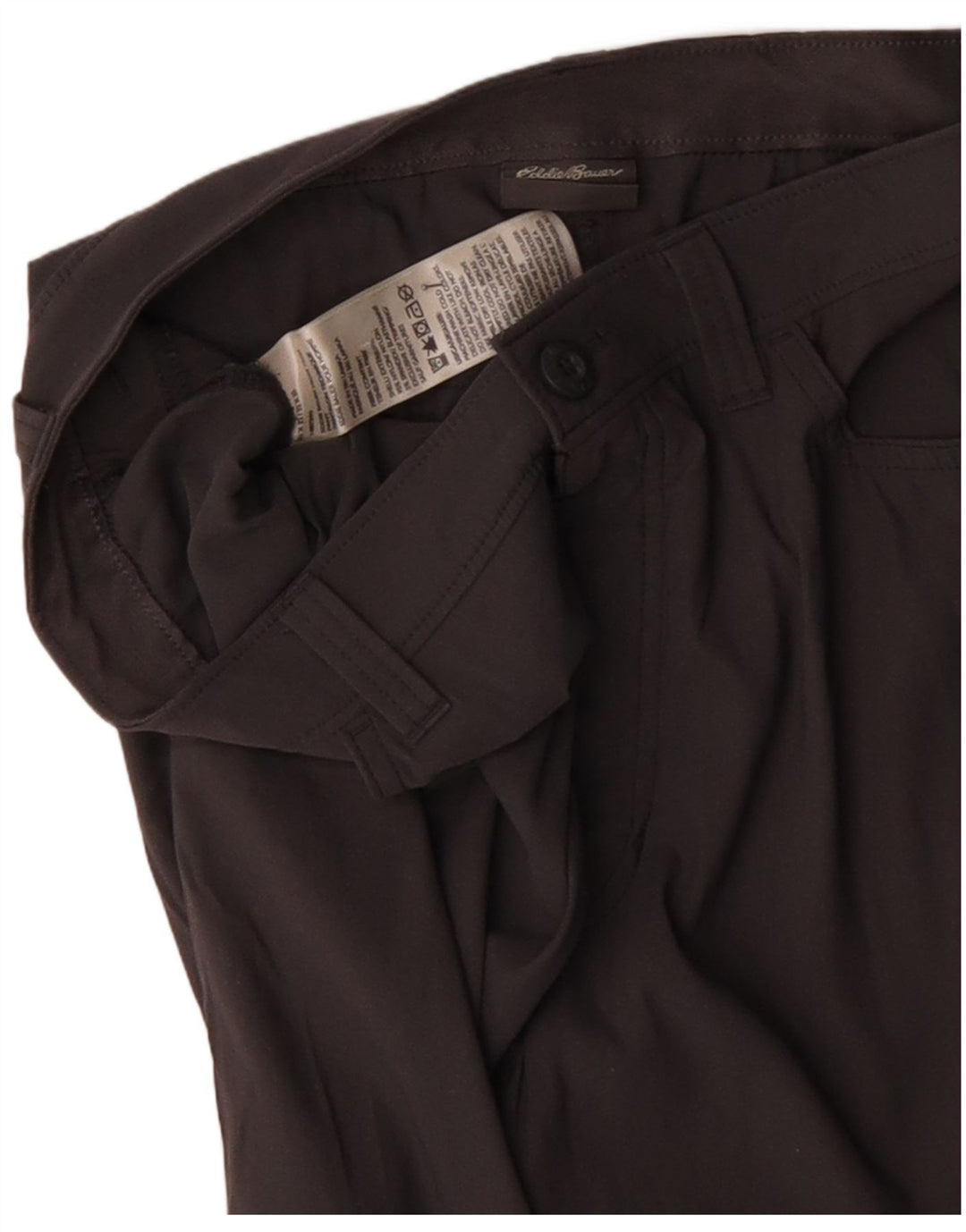 Pantaloni cargo dritti da uomo EDDIE BAUER W32 L32 grigi