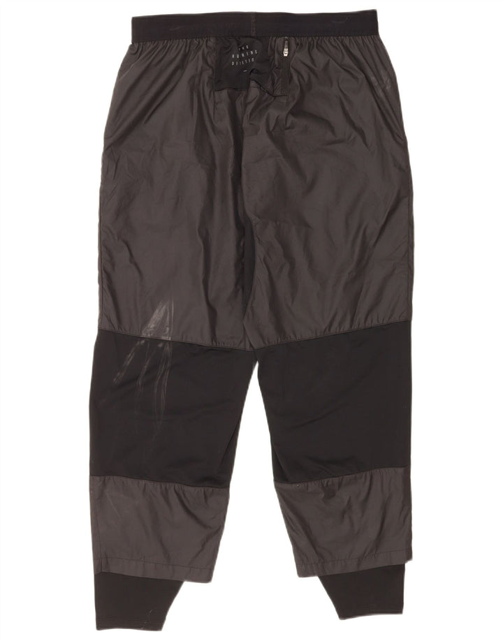 Pantaloni da tuta da uomo Nike Large neri in poliestere color block