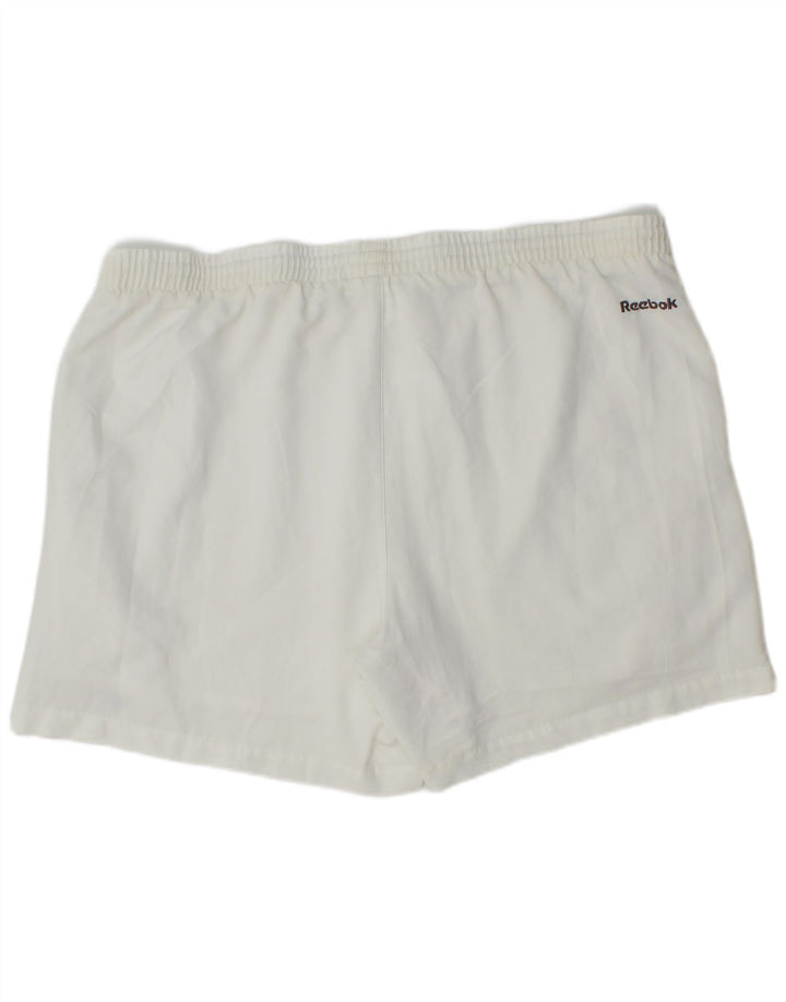 Pantaloncini sportivi Reebok da uomo XL bianchi