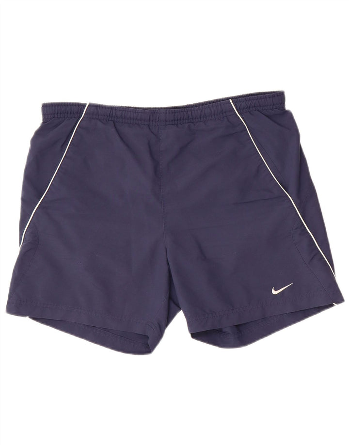 Pantaloncini da bagno Nike da uomo piccoli blu navy