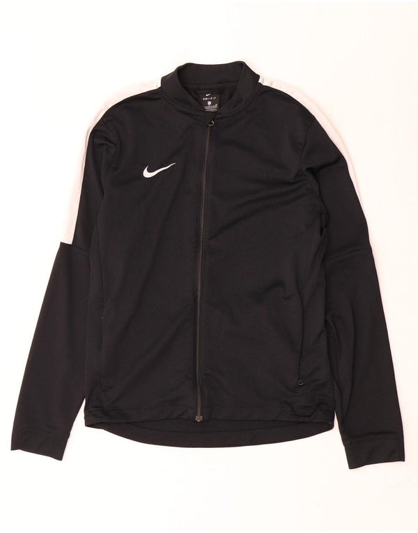 Giacca da tuta da ragazzo Nike Dri Fit Top 13-14 anni XL Nero Colourblock