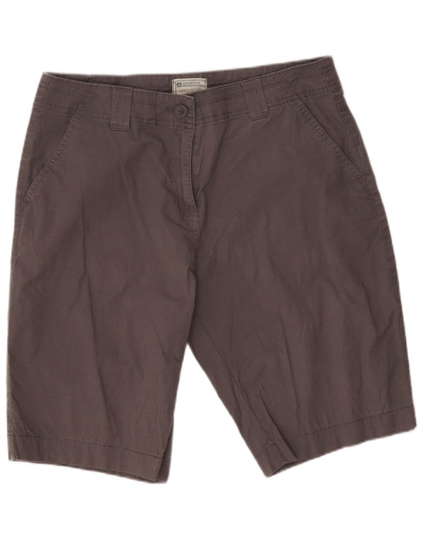 Pantaloncini chino da donna Mountain Warehouse UK 10 piccoli W28 cotone grigio