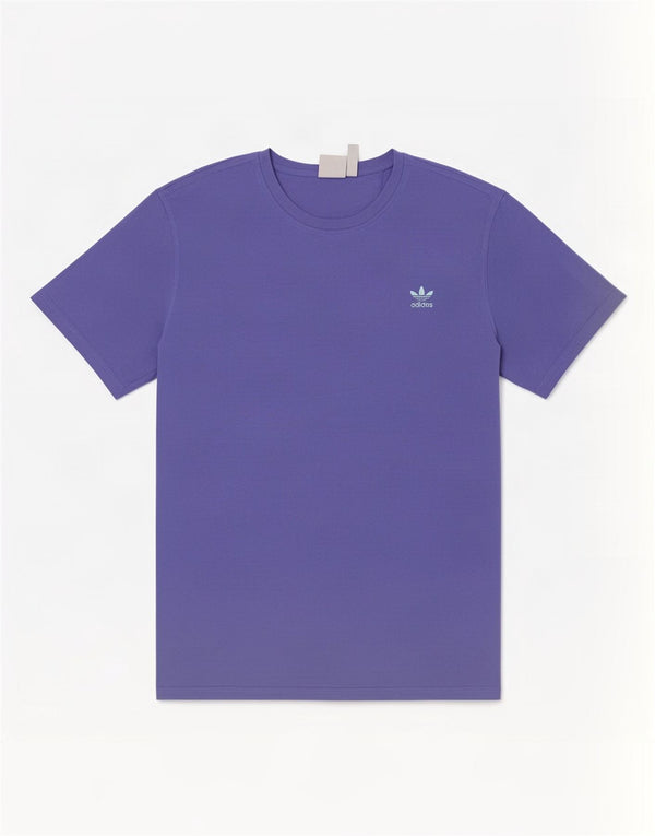 T-shirt da uomo Adidas Top 2XL cotone viola