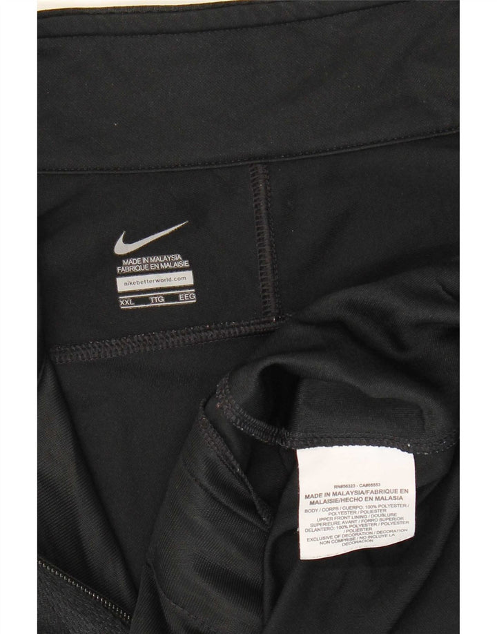 Giacca superiore della tuta da uomo Nike 2XL poliestere nero