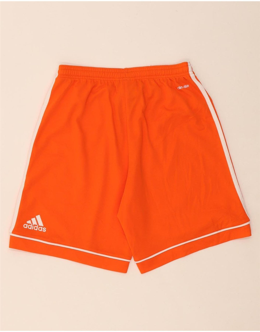 ADIDAS Mens Climalite Sport Shorts Small  Orange Polyester Vintage Adidas and Second-Hand Adidas from Messina Hembry 
