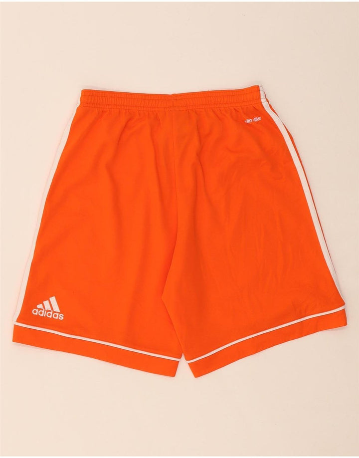 ADIDAS Mens Climalite Sport Shorts Small  Orange Polyester Vintage Adidas and Second-Hand Adidas from Messina Hembry 
