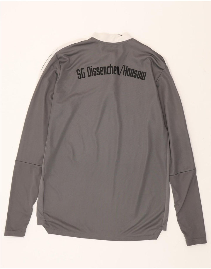 Top da tuta ADIDAS Aeroready Graphic Pullover Large grigio
