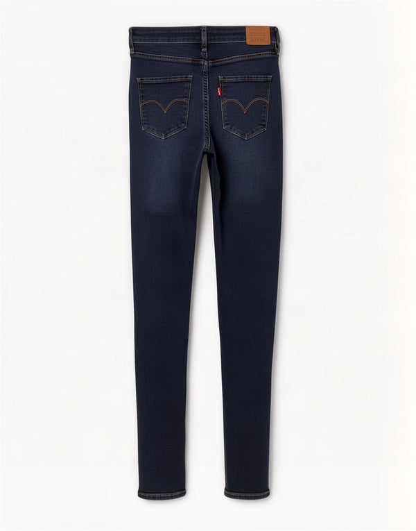 Jeans skinny a vita alta Levi's 721 da donna W31 L30 in cotone blu navy