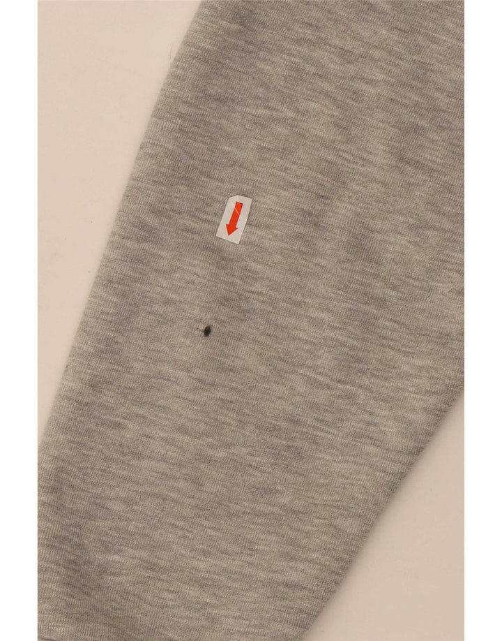 Felpa da uomo Hackett con vestibilità classica, collo con zip, grande grigio screziato