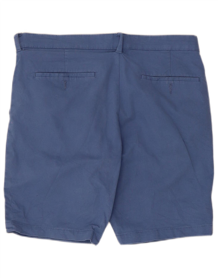 Pantaloncini chino da uomo Marks & Spencer W32 cotone blu medio
