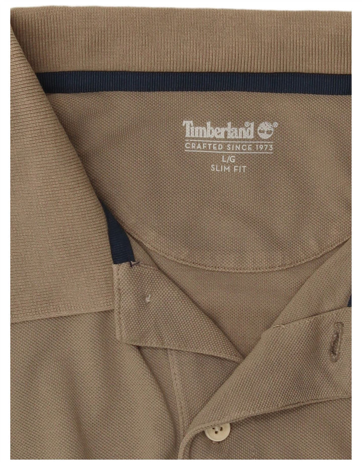 Polo Timberland da uomo slim fit grande grigia