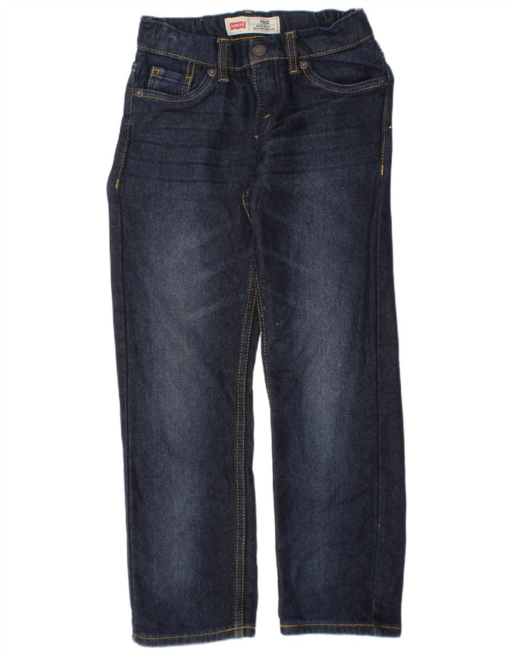 Levi's Ragazzi 511 Jeans Slim 6-7 anni W24 L22 Cotone Blu