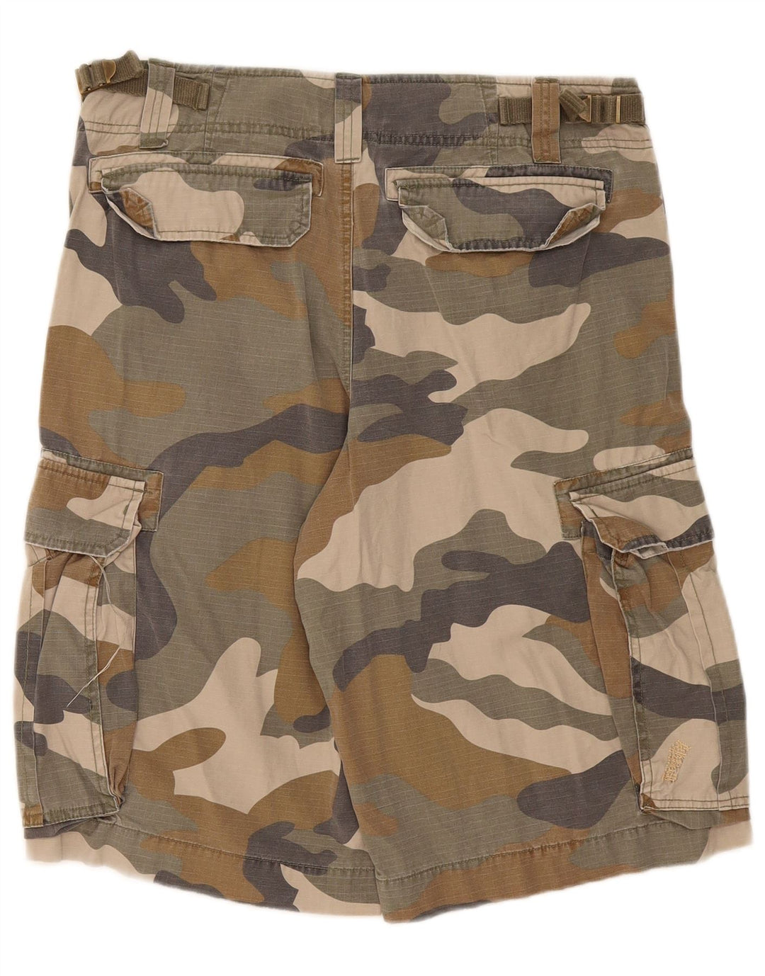 Pantaloncini cargo da uomo LEE W32 cotone mimetico medio kaki