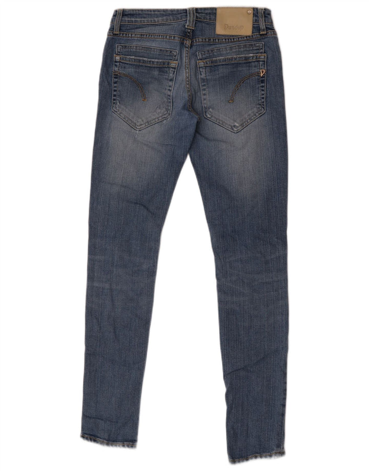 Jeans skinny da donna Dondup W28 L31 cotone blu