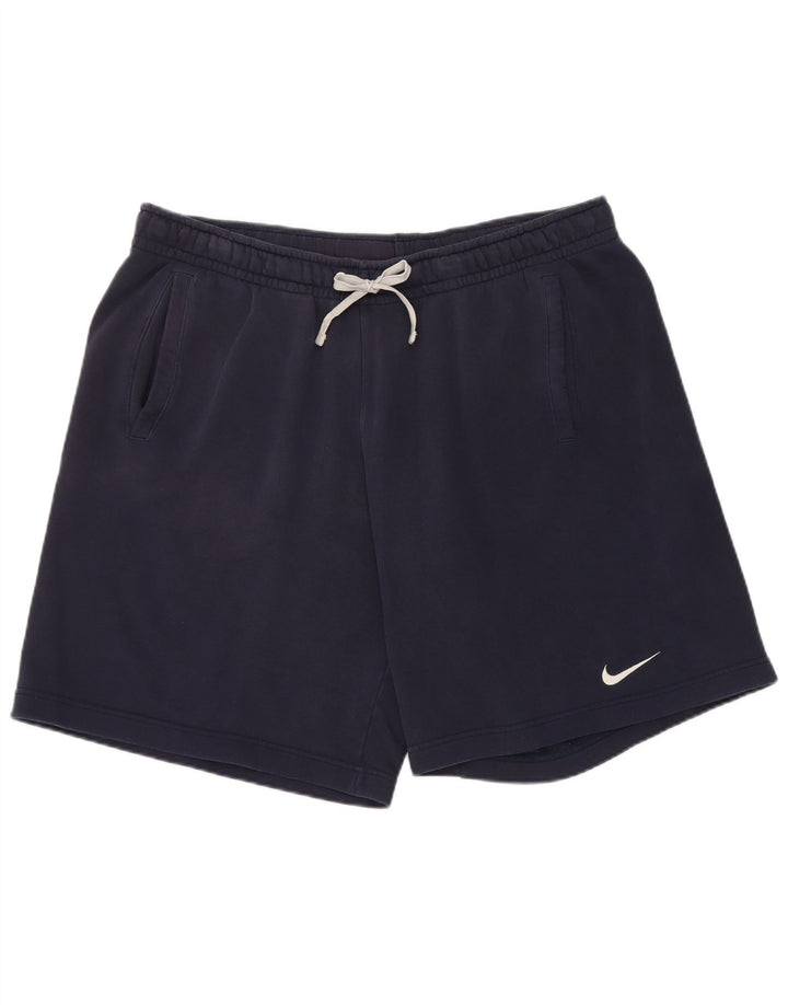 Pantaloncini sportivi Nike da uomo XL in cotone blu navy