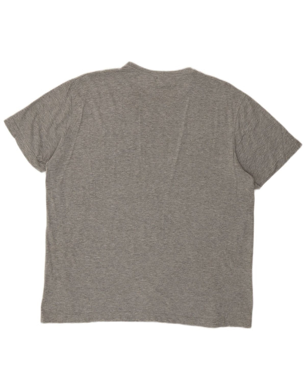 T-shirt grafica da donna KAPPA Top UK 18 XL cotone grigio