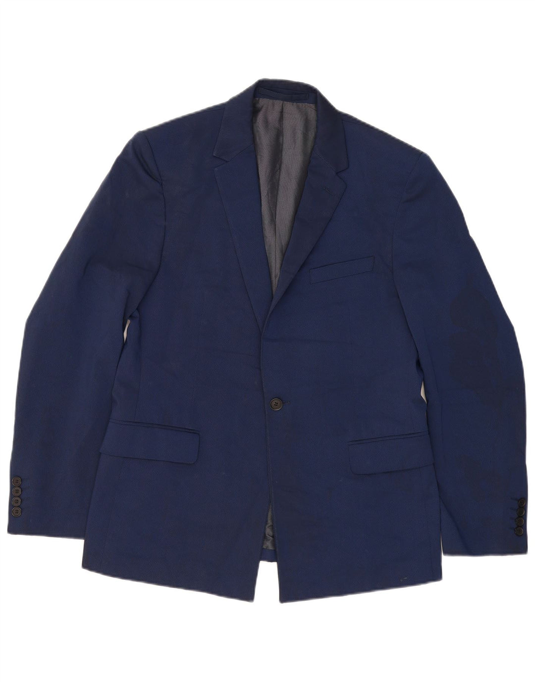 Giacca blazer a 1 bottone da uomo Marks & Spencer UK 40 grande blu navy classica