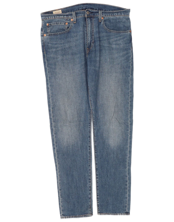 Jeans Levi's Uomo 512 Slim Tapered W34 L32 Cotone Blu