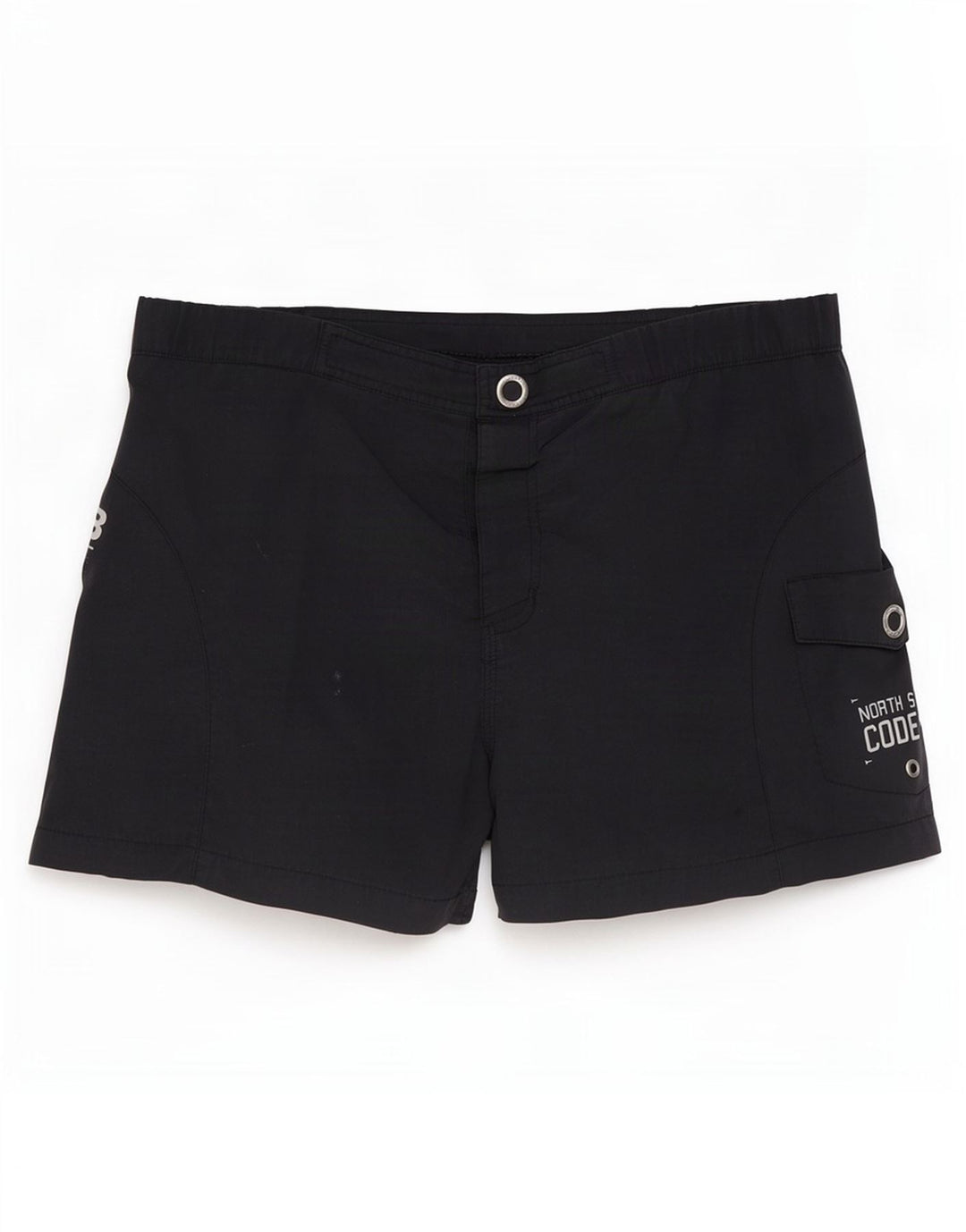 Pantaloncini da bagno grafici da uomo North Sails grandi in nylon blu navy