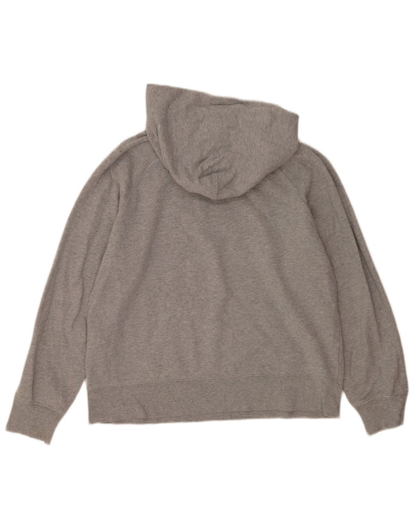 Maglione con cappuccio grafico da uomo Levi's in cotone grigio medio