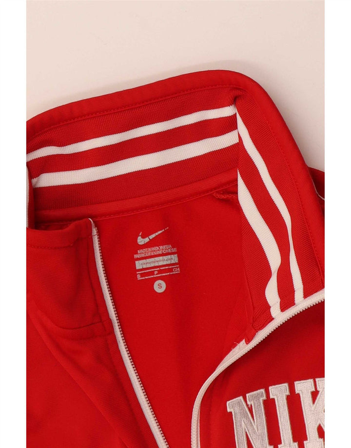 Giacca da tuta da donna Nike UK 10 piccola rossa
