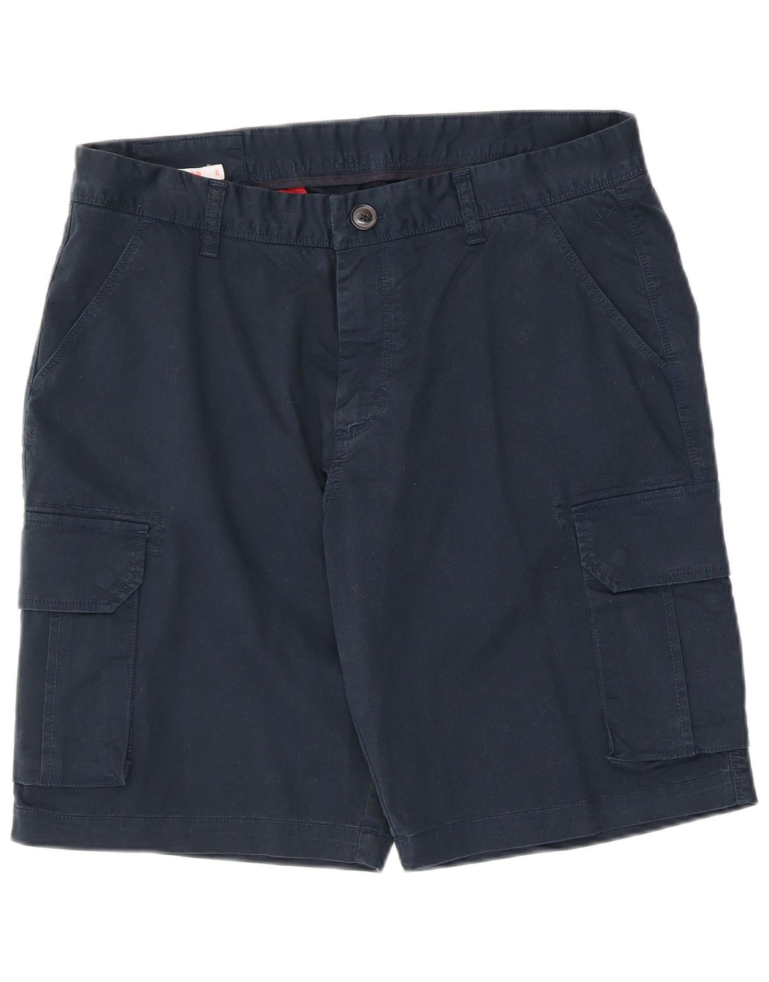 Pantaloncini cargo da uomo Sun68 W36 grandi blu navy