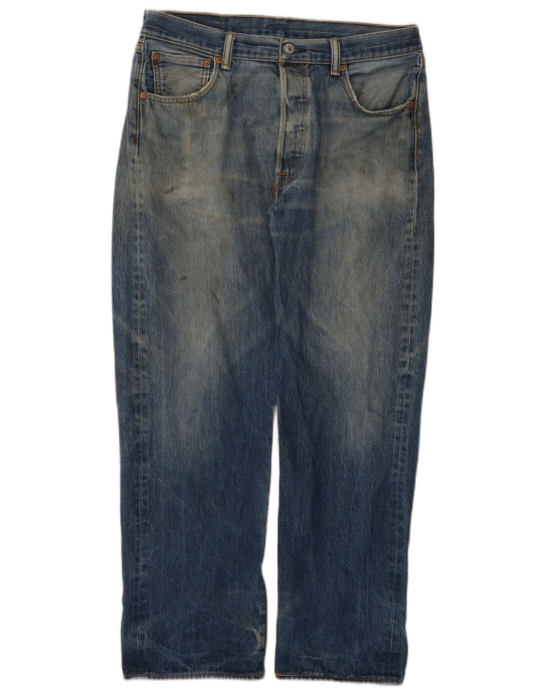 Levi's Uomo 501 Jeans dritti W36 L29 Cotone Blu