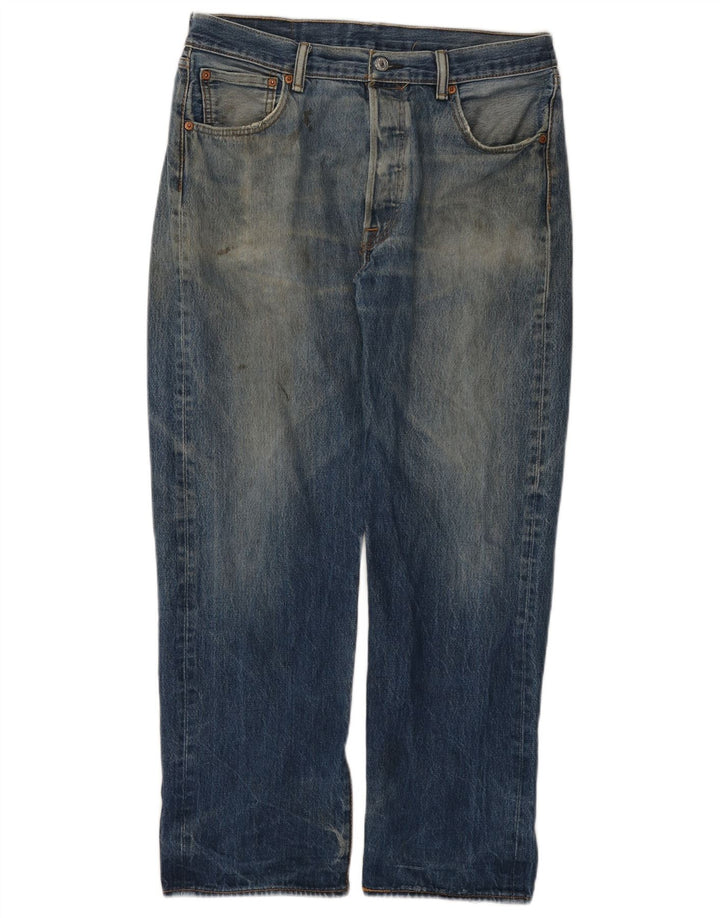 Levi's Uomo 501 Jeans dritti W36 L29 Cotone Blu