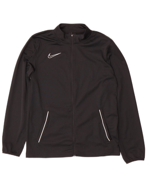 Giacca da tuta NIKE da ragazzo Dri Fit 13-14 anni XL poliestere nero