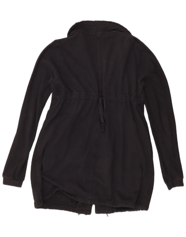 Cappotto giacca a vento da donna Fornarina UK 16 grande cotone nero