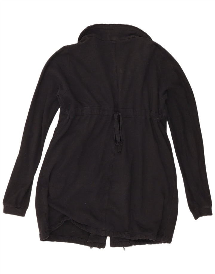 Cappotto giacca a vento da donna Fornarina UK 16 grande cotone nero