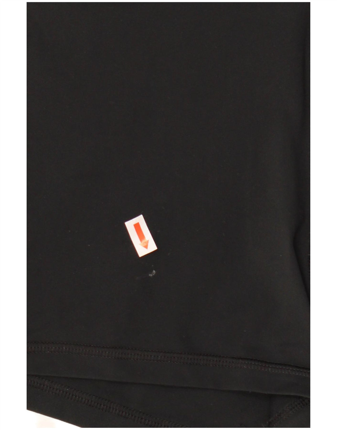 Pantaloncini sportivi Nike Dri Fit Graphic da donna UK 12 Medium Nero Poliestere