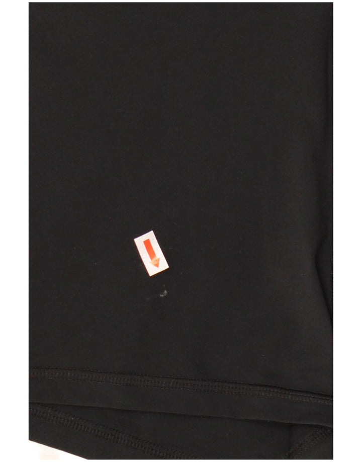 Pantaloncini sportivi Nike Dri Fit Graphic da donna UK 12 Medium Nero Poliestere